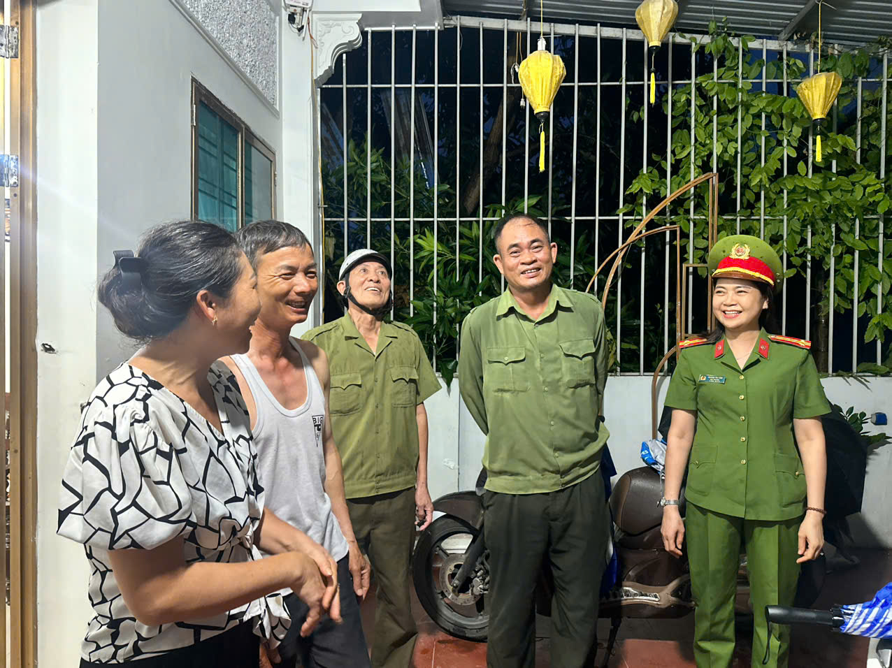 Công an phường Đông Hải: Chuẩn bị sẵn sàng các phương án ứng phó bão số 3